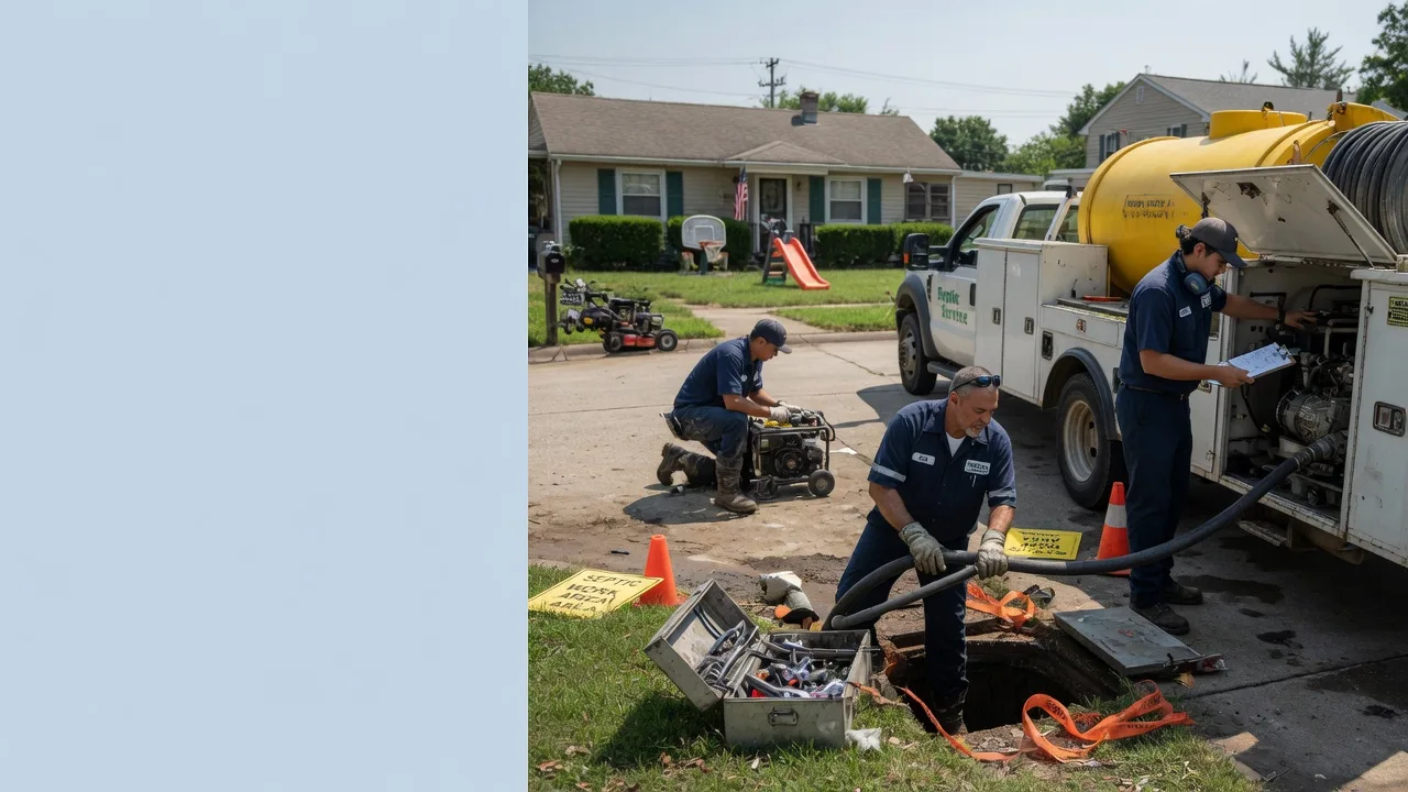 Septic Tank Pumping in Morgan City, LA near me